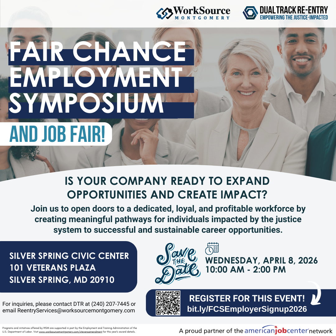 2026 SAVE THE DATE FOR FAIR CHANCE EMPLOYERS