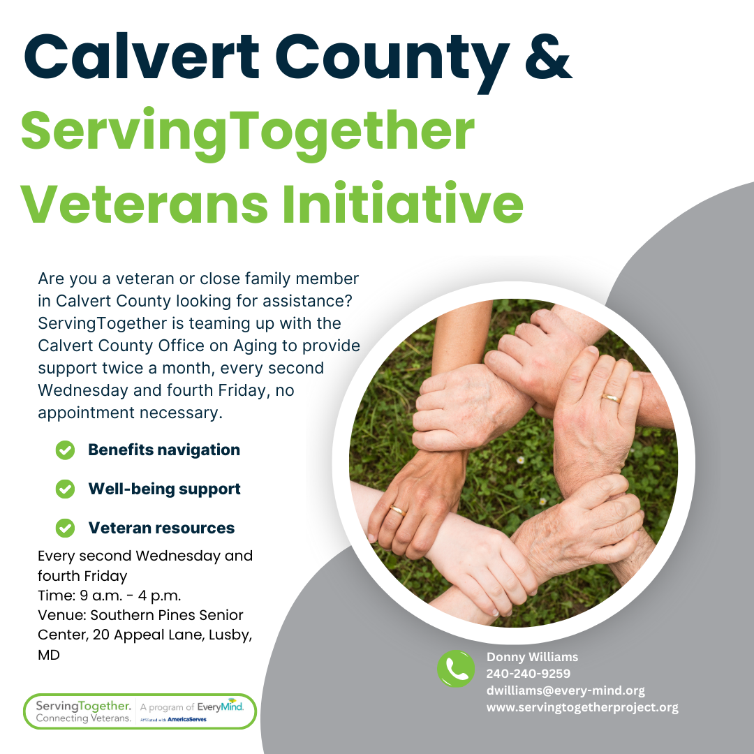 Calvert County Social Media Post no dates