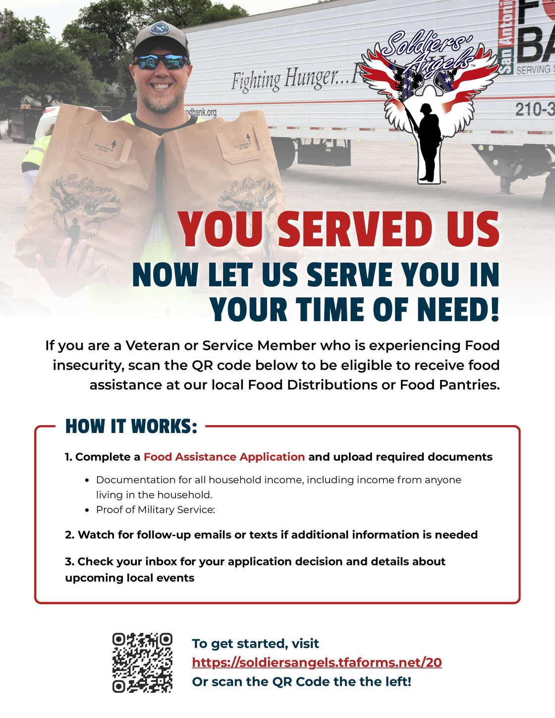 DC FOOD DRIVE- Soldiers Angels