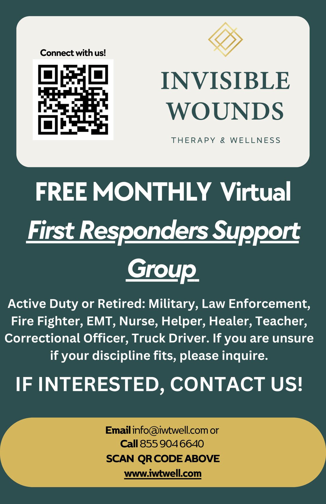 FR Support Group Flyer