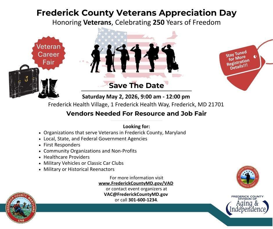 Frederick VAD May 2026