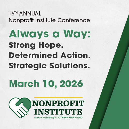 Nonprofit Institute Conference Mar 10