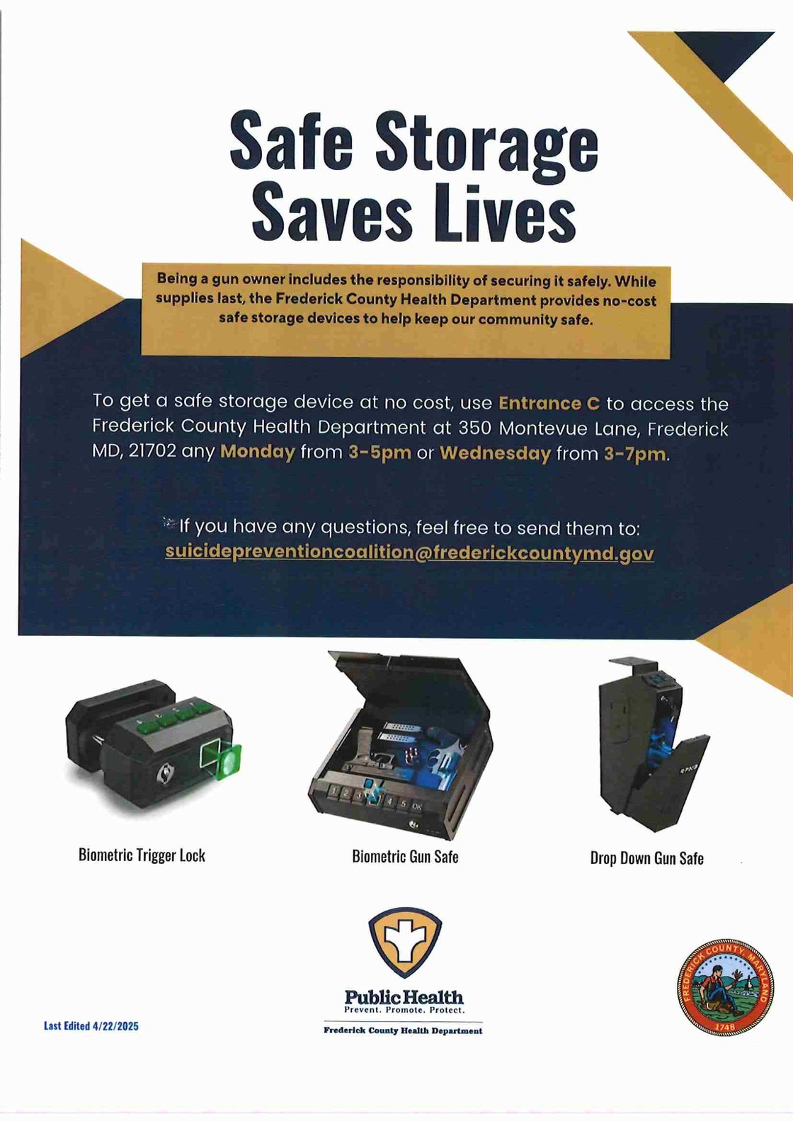 Safe Storage Gun Locks