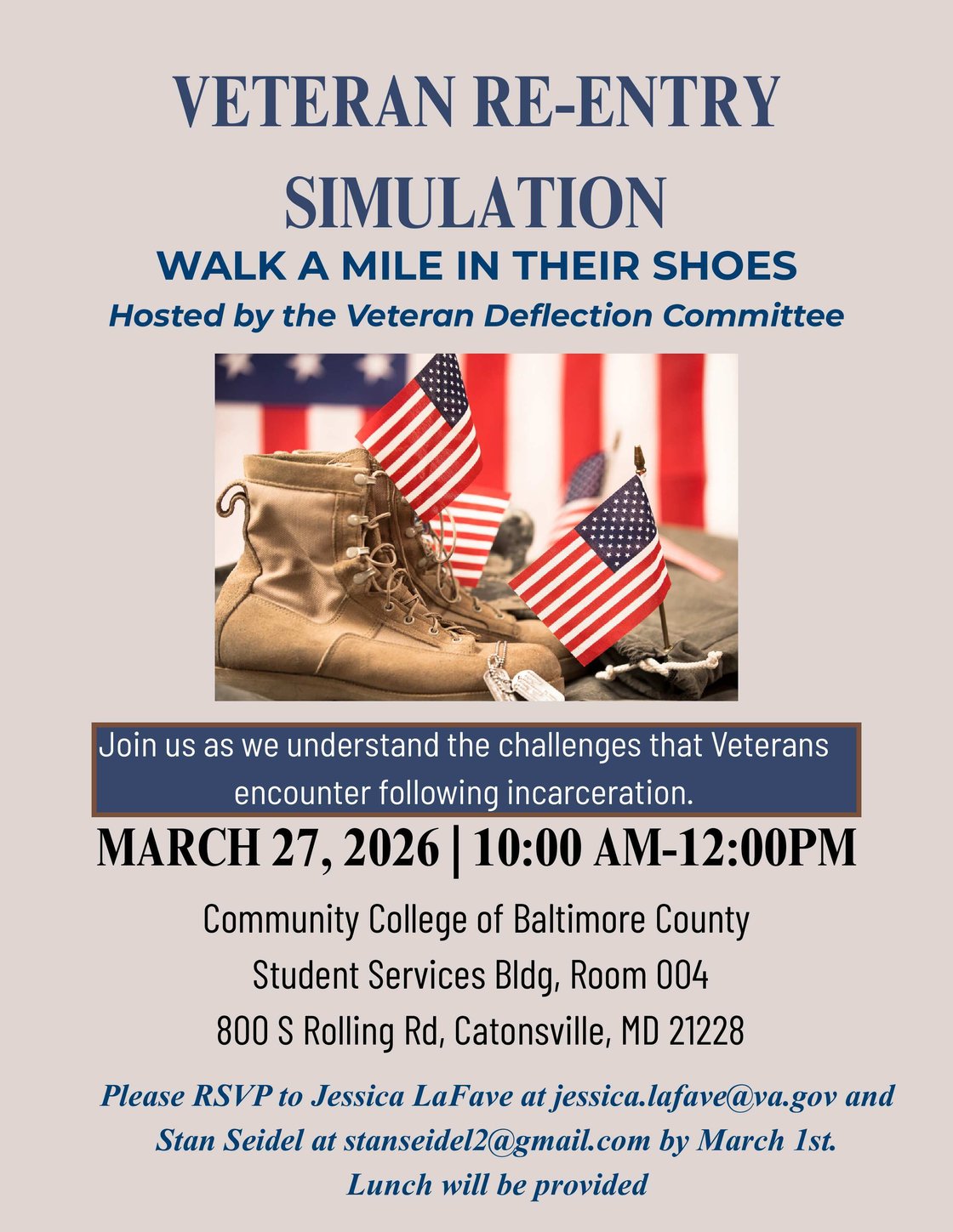 Veteran Re-Entry Flyer